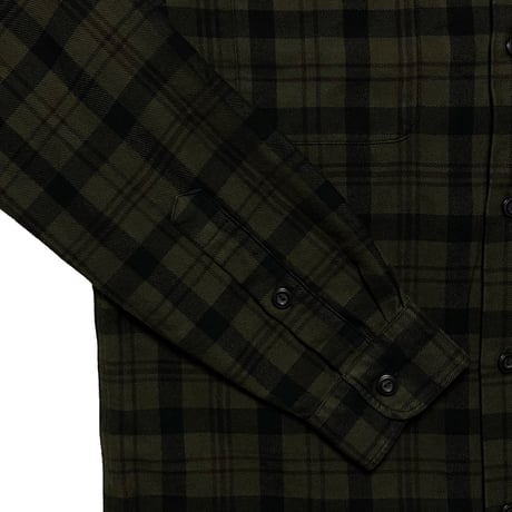 POLO RALPHLAUREN　"OPEN COLLAR" FLANNEL SHIRT