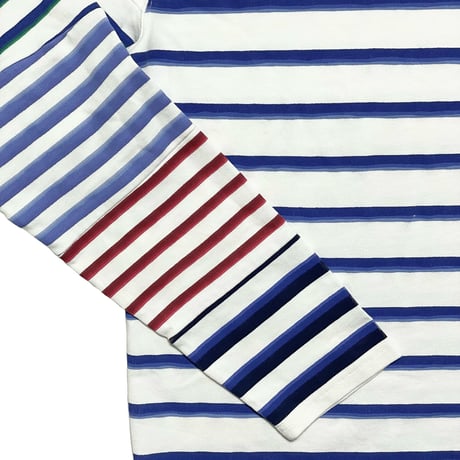 POLO RALPHLAUREN　"STRIPE BLOCK" L/S TEE