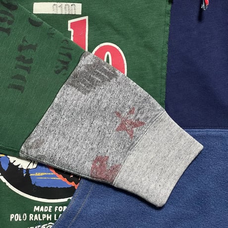POLO COUNTRY RALPHLAUREN　"PATCH WORK" HOODIE