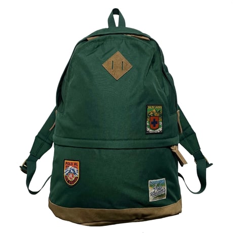 POLO RALPHLAUREN　"SUEDE TRIM" RANGER BACKPACK