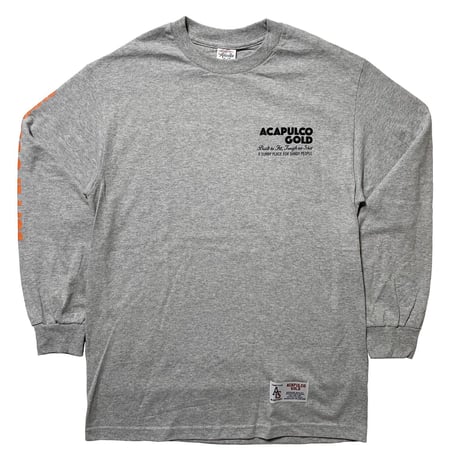 ACAPULCO GOLD　SCALE L/S TEE (GREY)