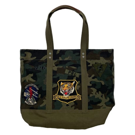 POLO RALPHLAUREN　"TIGER" TOTE BAG