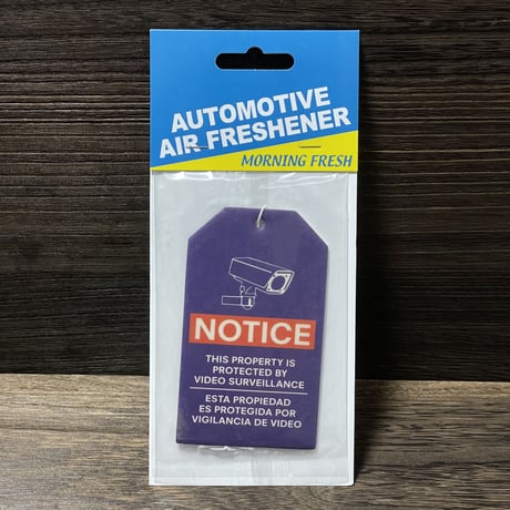 AUTOMOTIVE AIR FRESHENER　"NOTICE NAVY"