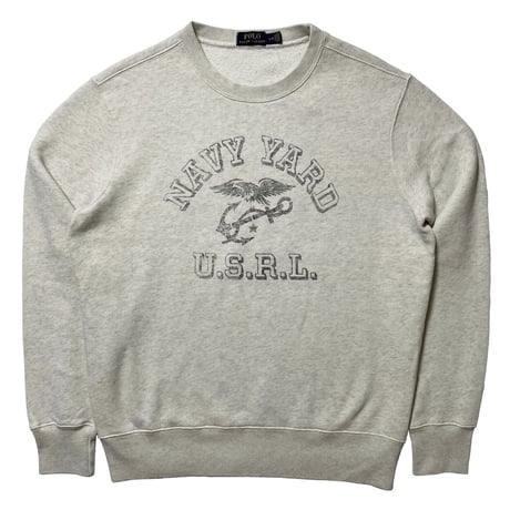 POLO RALPHLAUREN　"NAVY YARD" SWEAT SHIRT