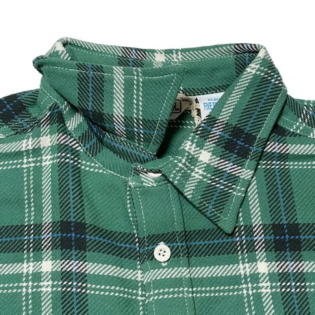 FIVE BROTHER　WORK SHIRTS (GREEN CHECK)