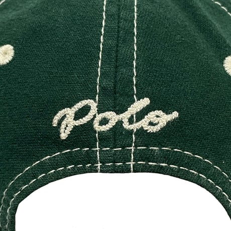 POLO RALPHLAUREN　"COTTON" BASEBALL CAP