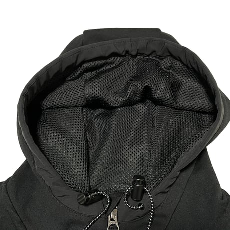 POLO RALPHLAUREN　"HYBRID FULL-ZIP" HOODIE (BLACK)