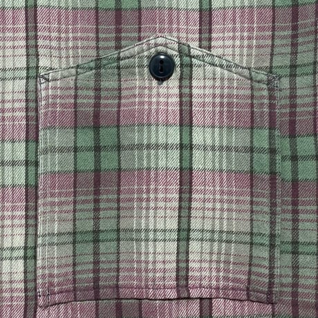 RRL RALPHLAUREN　"PLAID TWILL" WORK SHIRT