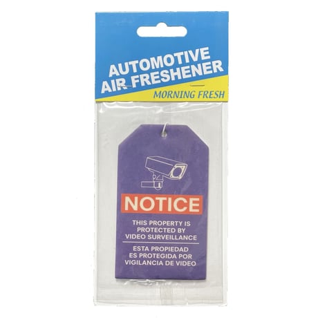 AUTOMOTIVE AIR FRESHENER　"NOTICE NAVY"