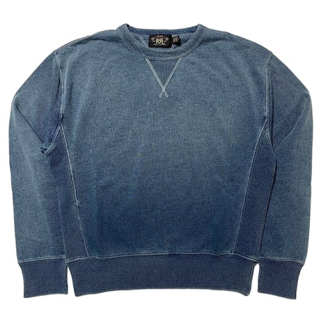 RRL RALPHLAUREN　"INDIGO FRENCH" TERRY SWEATSHIRT