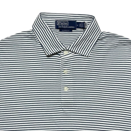 POLO RALPHLAUREN　"STRIPED" POLO SHIRT
