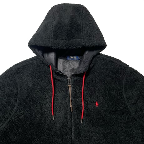 POLO RALPHLAUREN　FLEECE HOODIE JACKET