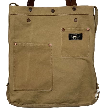 RRL RALPHLAUREN　"CANVAS" TOTE BAG