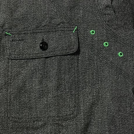 "MVP"　CHAMBRAY SHIRTS TYPE 1 (BLACK)