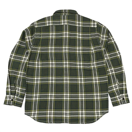 FIVE BROTHER　WORK SHIRTS　GREEN CHECK