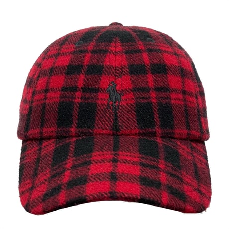 POLO RALPHLAUREN　"MELTON" 6-PANEL CAP