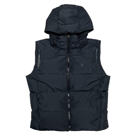 POLO RALPHLAUREN　PADDED VEST (BLACK)