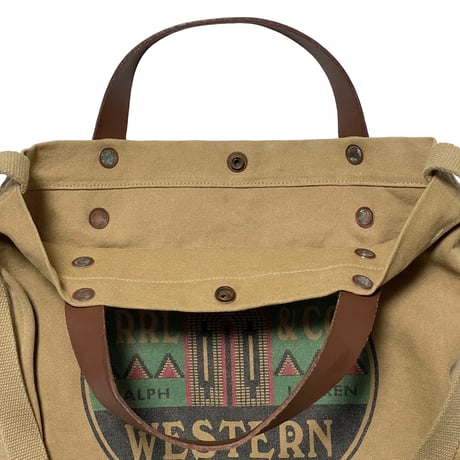 RRL RALPHLAUREN　"CANVAS" TOTE BAG