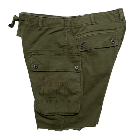 POLO RALPHLAUREN　"HERRINGBONE" CARGO SHORTS