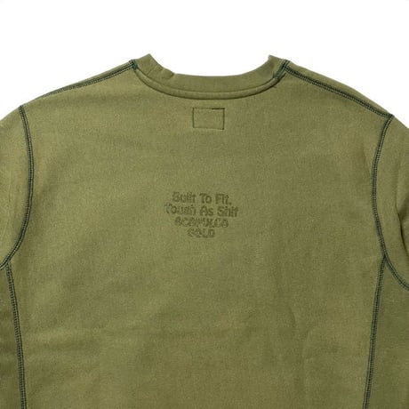 ACAPULCO GOLD　GET LOST CREW SWEATSHIRT (WASHED FOREST)