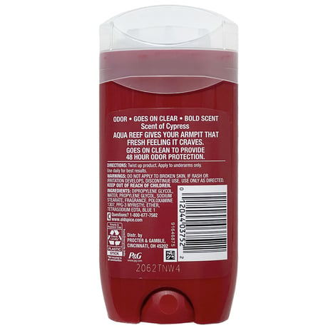 OLD SPICE　"AQUA REEF ESCAPE&CYPRESS" DEODORANT