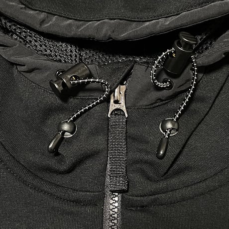 POLO RALPHLAUREN　"HYBRID FULL-ZIP" HOODIE (BLACK)