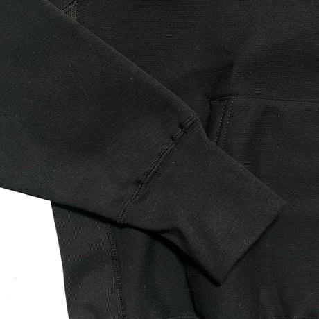 CAMBER　"CROSS KNIT" PULL-OVER HOODIE (BLACK)