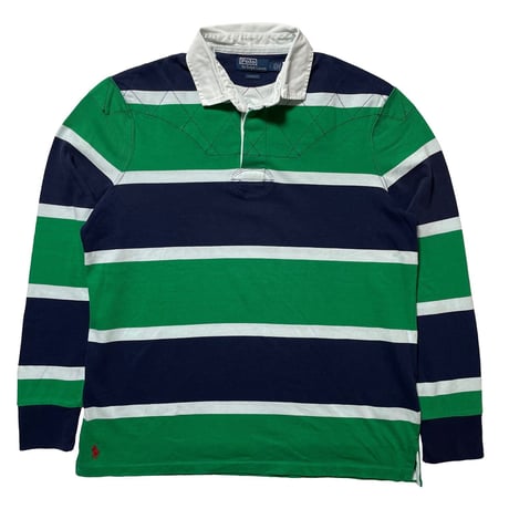 POLO RALPHLAUREN　"BORDER" L/S POLO SHIRT