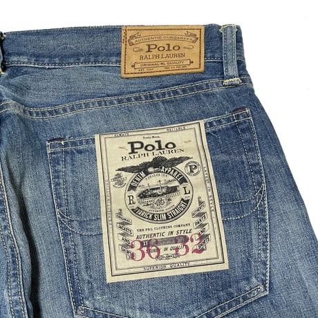 POLO RALPHLAUREN　"VIRICK SLIM STRAIGHT"  BLUE