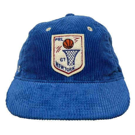 POLO RALPHLAUREN　"BASKETBALL" CORDUROY CAP