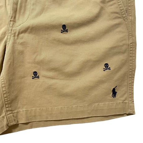 POLO RALPHLAUREN　"SKULL DOT" CHINO SHORTS