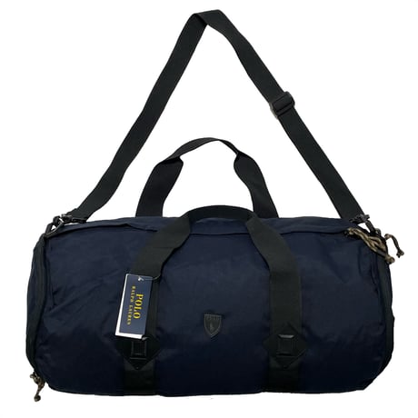 POLO RALPHLAUREN　CANVAS DUFFEL (NAVY)