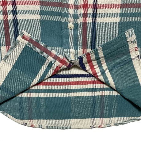 POLO RALPHLAUREN　"PATCH WORK" FLANNEL SHIRT