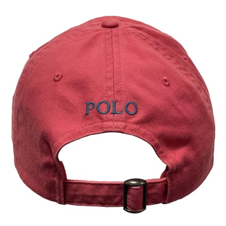 POLO RALPHLAUREN　CLASSIC BASEBALLCAP (PINK&BLUE)