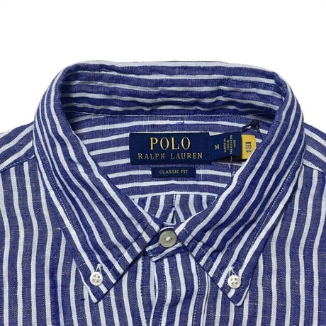 POLO RALPHLAUREN　"HEMP" BUTTON DOWN SHIRT