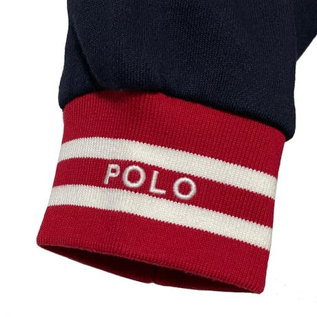 POLO RALPHLAUREN　"STADIUM P-WING" FLEECE BOMBER