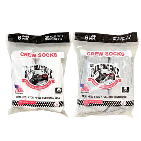 THE RAILROAD SOCK　6 PAIR PACKAGE