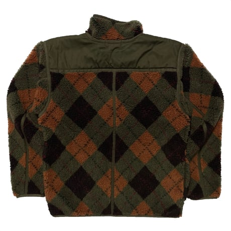 RRL RALPHLAUREN　"CHECKED" FLEECE JACKET