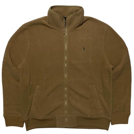 POLO RALPHLAUREN　"ELBOW PATCH" FLEECE JACKET