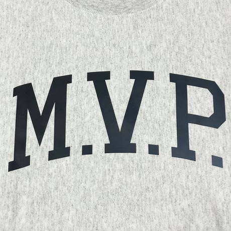 Champion　"M.V.P. REFLECTOR" 12oz REVERSE WEAVE CREW　GREY