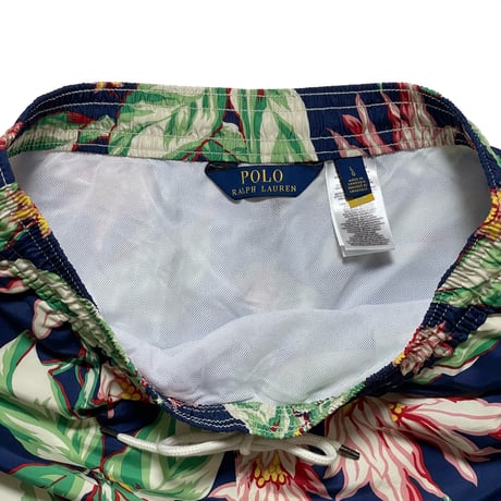 POLO RALPHLAUREN　 "FLOWER ALOHA" SWIM SHORTS