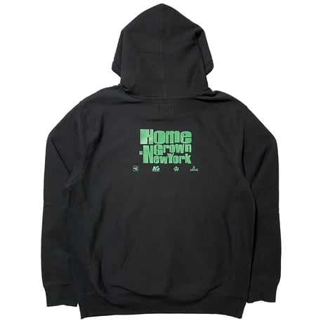 ACAPULCO GOLD　NINE-SEVEN PULLOVER HOODIE (BLACK)