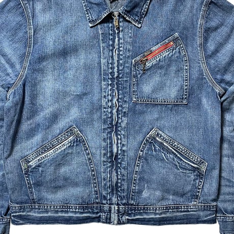 POLO DENIM&SUPPLY RALPHLAUREN　"FULL-ZIP" DENIM JACKET