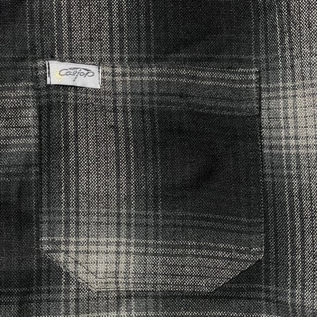 CALTOP　"OMBRE CHECK" FLANNEL SHIRT