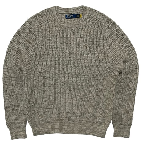 POLO RALPHLAUREN　"WARM GREY" SWEATER