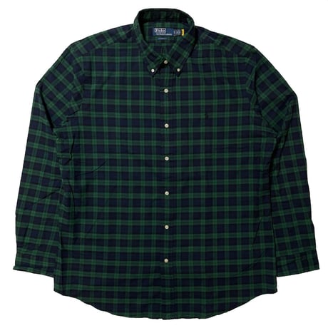 POLO RALPHLAUREN　"PLAID" TWILL SHIRT