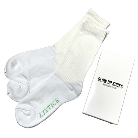 LIXTICK　GLOW UP SOCKS 3PACK