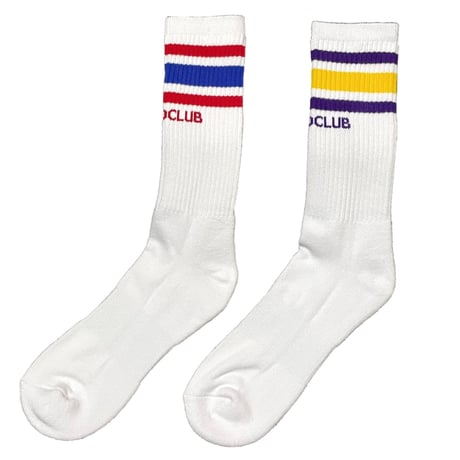 PRO CLUB　STRIPE CREW SOCK