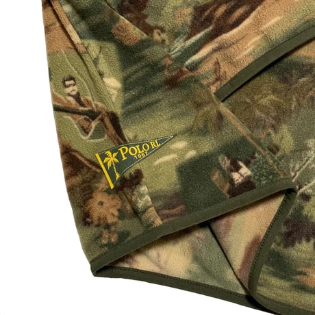 POLO RALPHLAUREN　"SKI CAMO" FLEECE PULLOVER JACKET