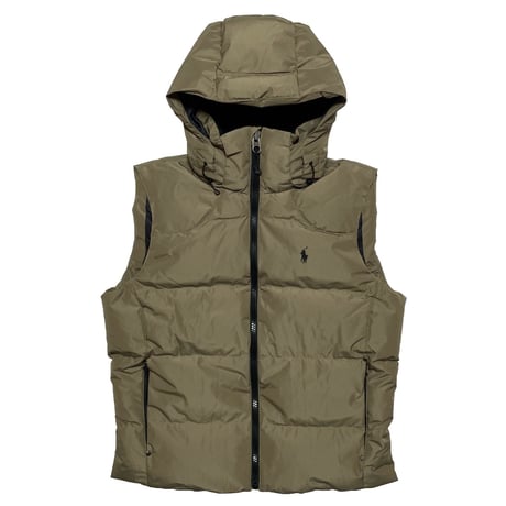 POLO RALPHLAUREN　 PADDED VEST (BEIGE)